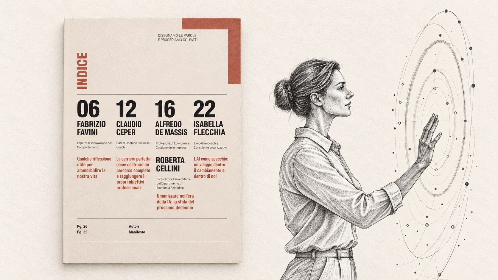 L’indice del numero 93 di Rivoluzione Positiva, con l’articolo di Isabella Flecchia